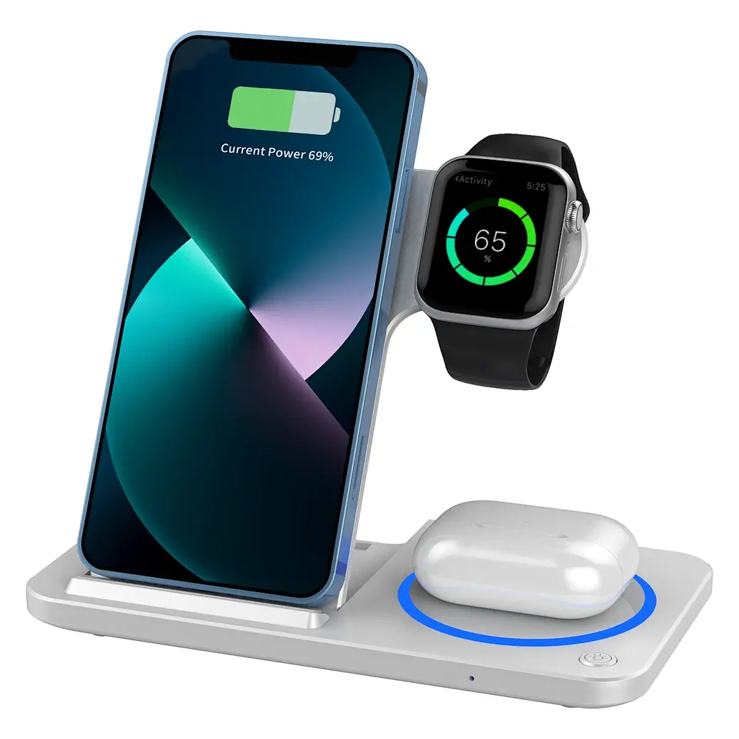 3 in 1 Foldable Wireless Charger Wi-W020
