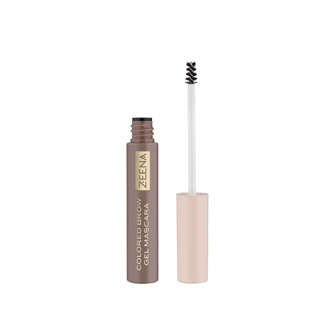 ZEENA Colored Brow Gel Mascara 010 | مسكارا الحواجب الملوّنة، 010