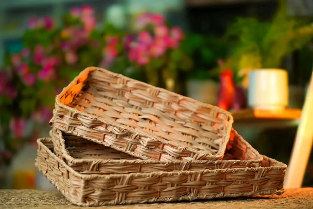 STRAW BASKET 3 PCS / CS-1-3-L