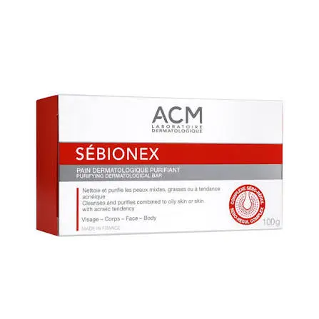 ACM Sebionex Purifying Soap – Anti-Acne Cleansing Bar