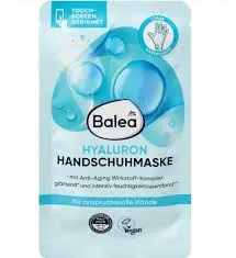 Balea Hyaluron Glove Hand Mask - 1 Pair | باليا قناع قفازات اليدين بالهيالورونيك