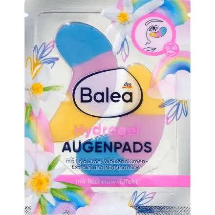 Balea Hydrogel Eye Pads Rainbow - 1 Pair | باليا بادات عيون هيدروجل رينبو