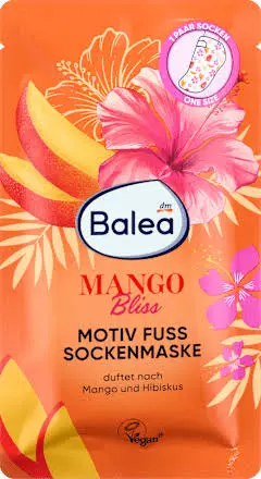 Balea Mango Bliss Foot Mask 15ml | باليا قناع القدم مانجو بليس - 15 مل