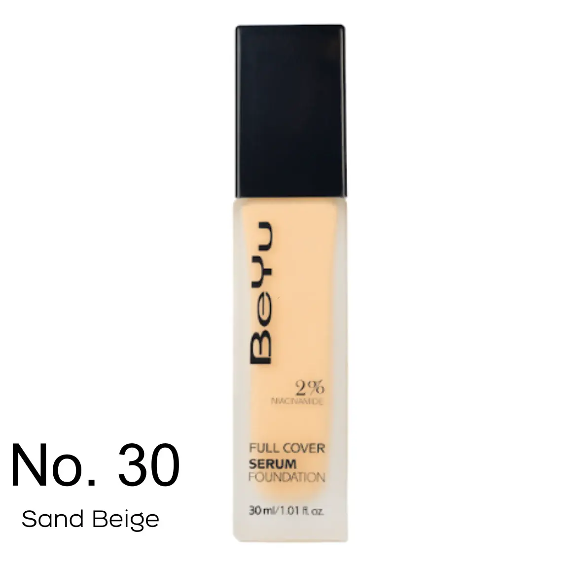 BeYu Full Cover Serum Foundation 30 | سيروم كريم أساس بتغطية استثنائية، رقم 30