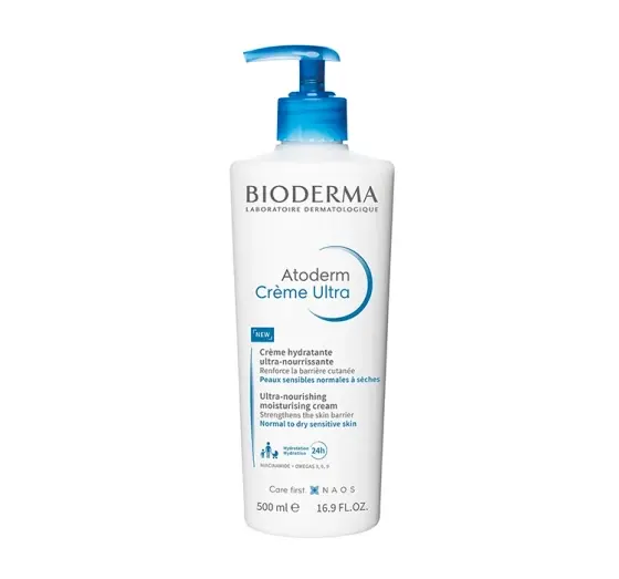 Bioderma Atoderm Crème Ultra Nourissante 500ml | بيوديرما كريم اتوديرم فائق التغذية للجسم - 500 مل