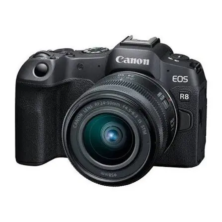 CANON EOS R8 MIRRORLESS CAMERA WITH RF 24- 50MM F/4.5-6.3 IS STM LENS-SDL