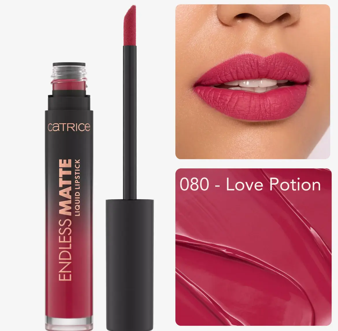 Catrice Endl. Matte Liq. Lipst. 080 | أحمر الشفاه السائل "إندليس مات" عالي الثبات 080