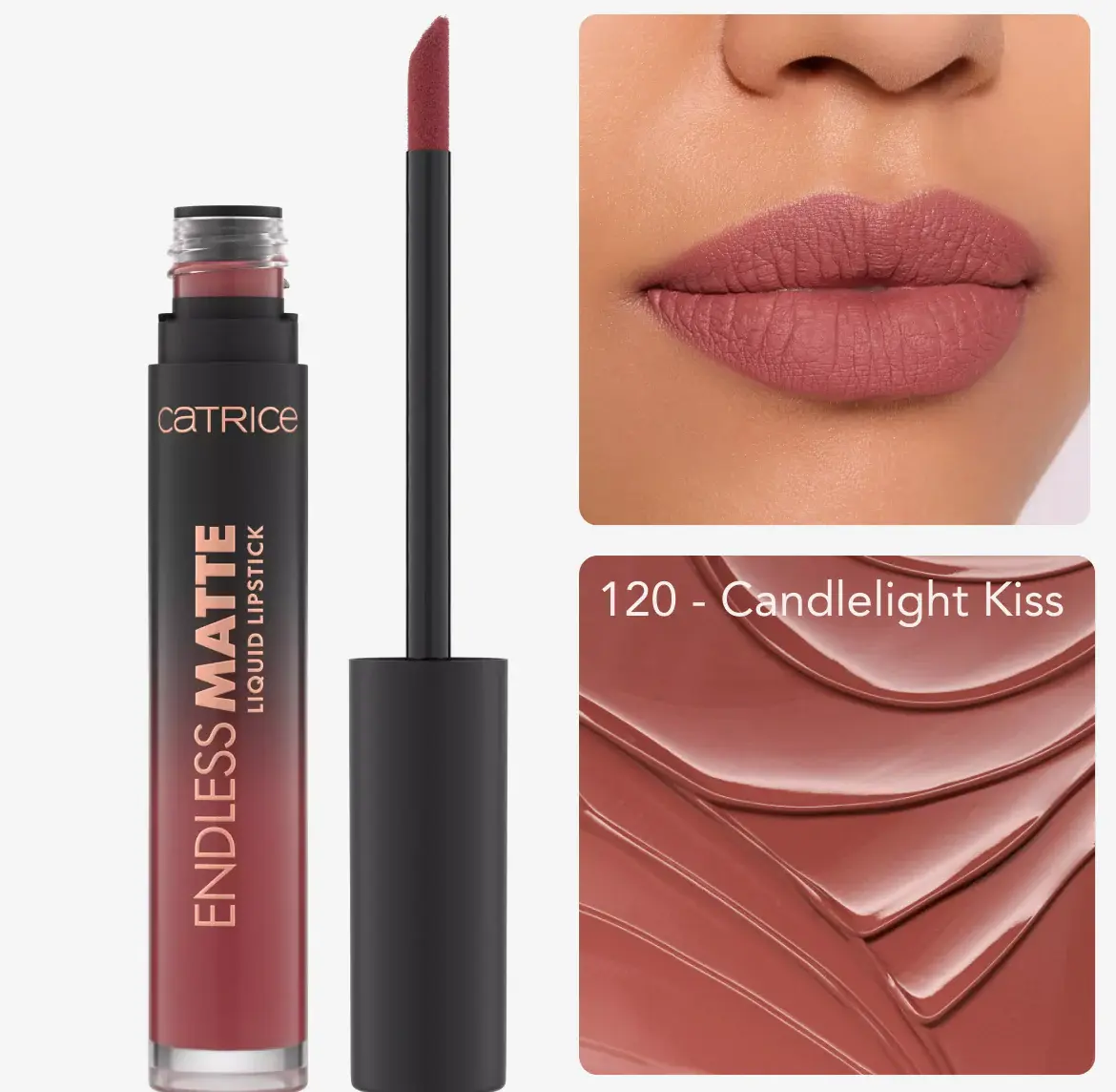 Catrice Endl. Matte Liq. Lipst. 120 | أحمر الشفاه السائل "إندليس مات" عالي الثبات 120