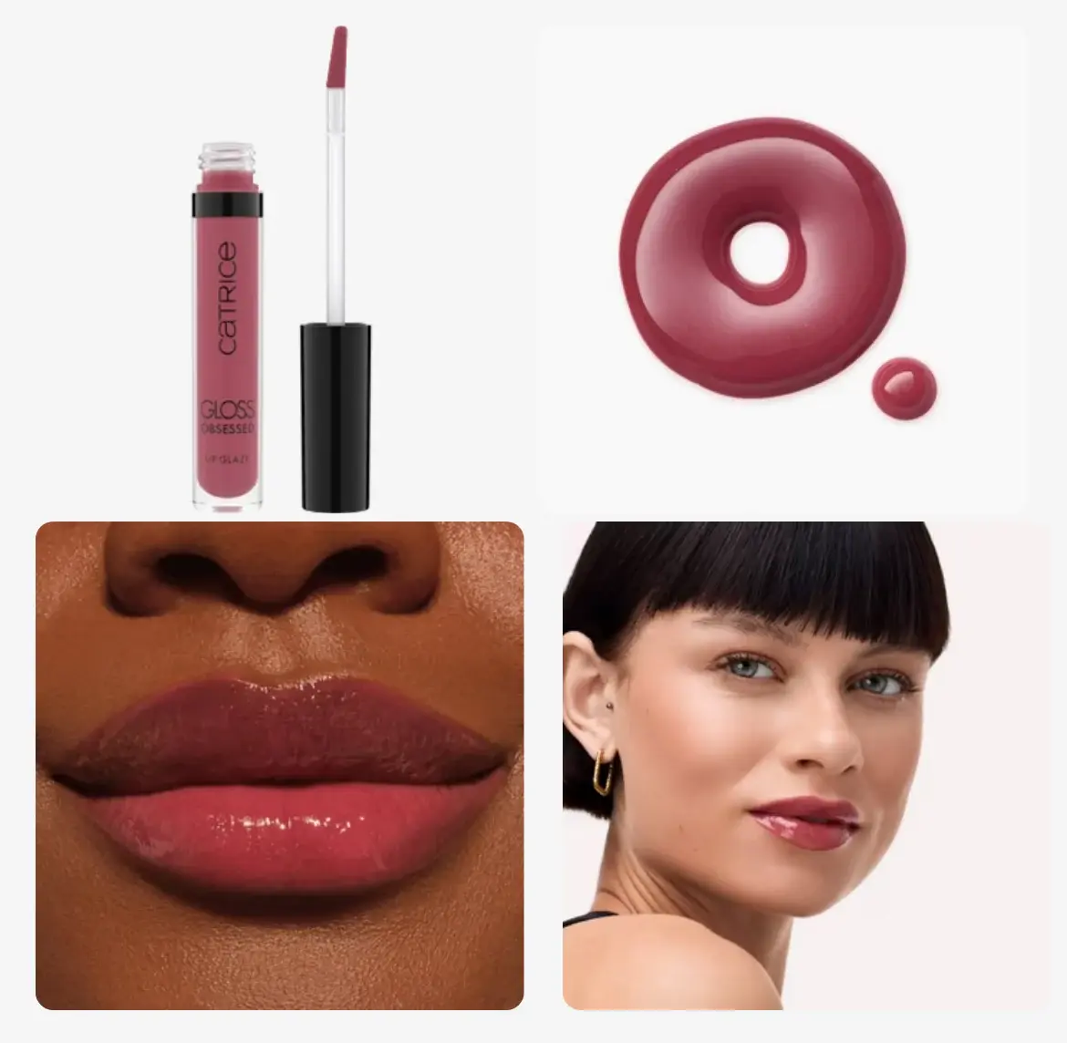 Catrice Gloss Obsessed Lip Glaze 040 | ملمع الشفاه "لِب غليز" شديد اللمعان 040