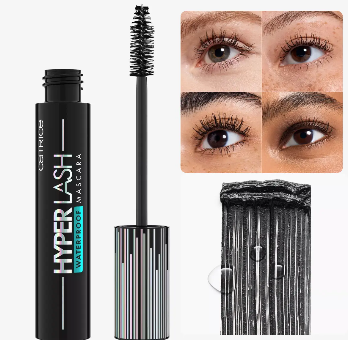 Catrice Hyper Lash Wp Mascara 010 | مسكارا "هايبر لاش" لرموش جريئة مضادة للماء 010