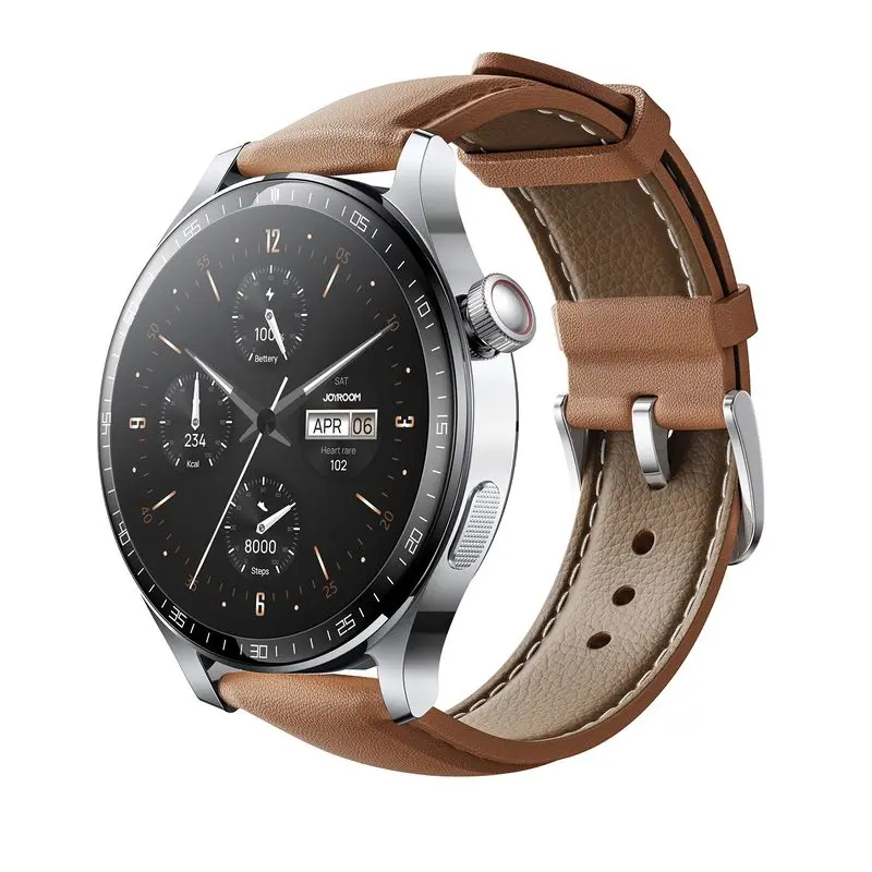 Classic Series JR-FC2 Pro Smart Watch (Answer/Make Call)- Moonlight Silver