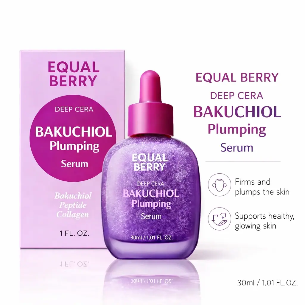 eqqualberry Deep Cera Bakuchiol Plumping Serum – 30 ml