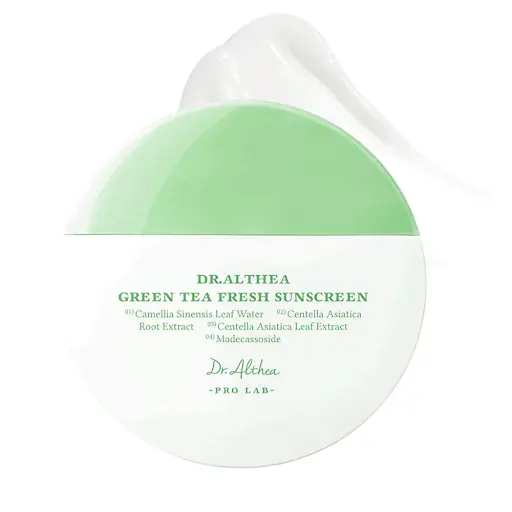 Dr. Althea Green Tea Fresh Sunscreen, 45 ml | دكتور ألثيا واقي شمسي منعش بالشاي الأخضر - 45 مل