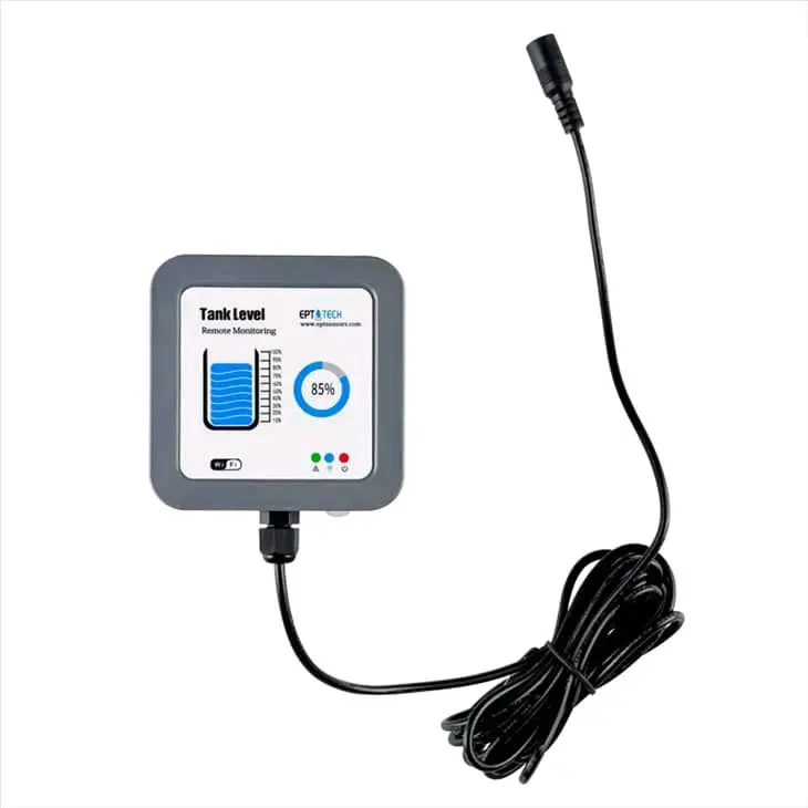 EPT Ultrasonic Smart Liquid Level Sensor  With  Screen Monitor 8m 2