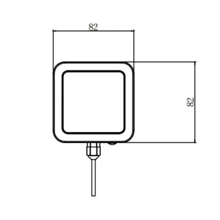 EPT Ultrasonic Smart Liquid Level Sensor 8m 4