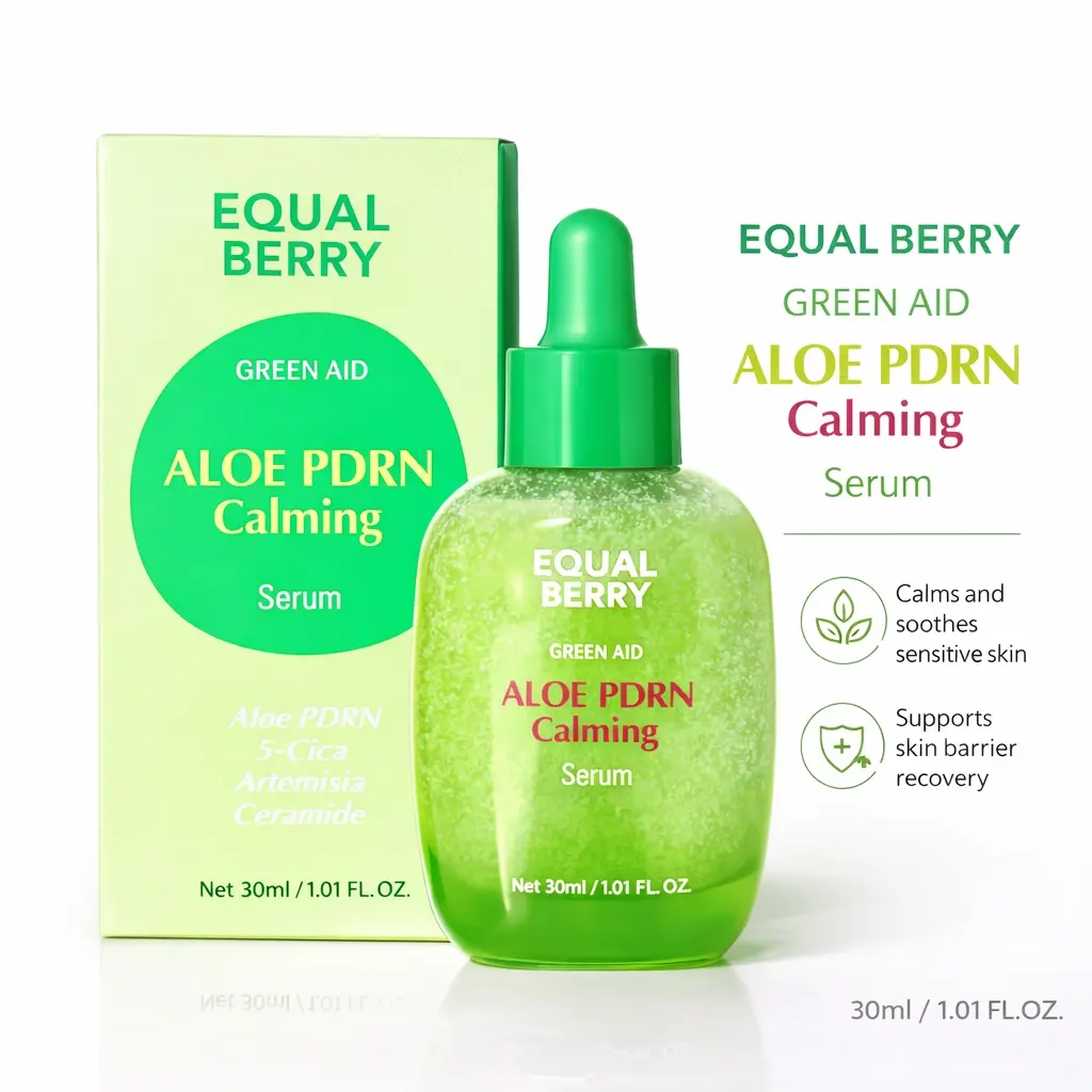 EQQUALBERRY Aloe PDRN Calming Serum – 30 mlEQQUALBERRY Aloe PDRN Calming Serum – 30 ml