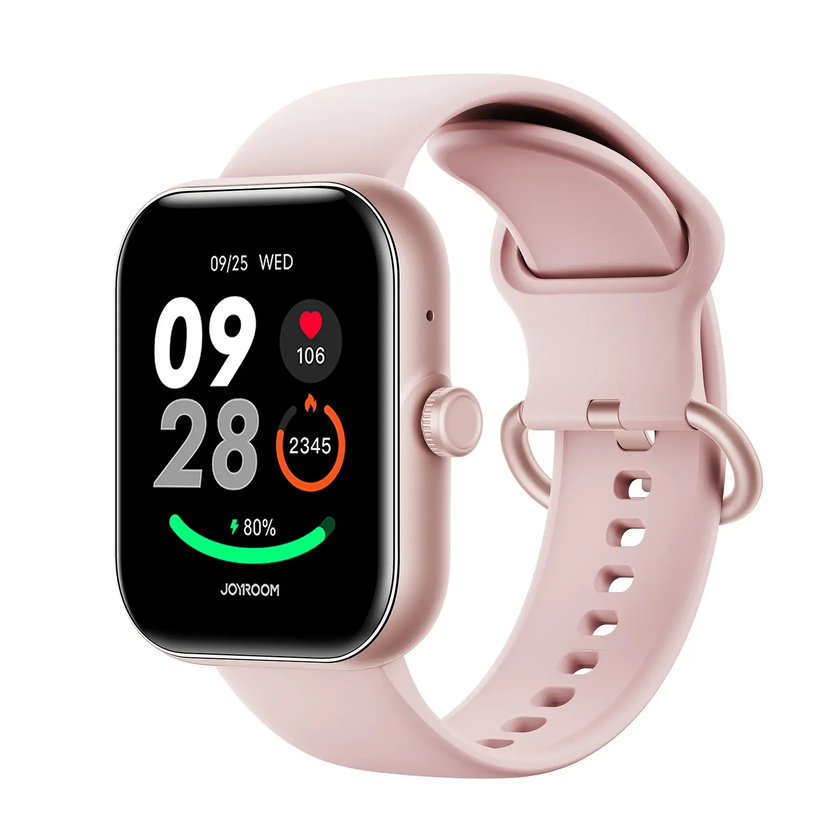 Fit-life Series JR-FT5 Plus Smart Watch (Answer/Make Call)- Rose Gold