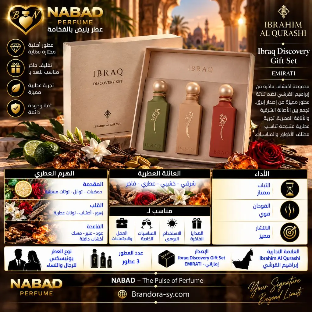 Ibrahim Al Qurashi Ibraq Discovery Gift Set | EMIRATI