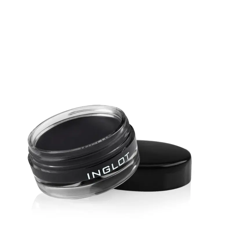 Inglot AMC Gel Eyeliner 77 Matte Black - 5.5g | انجلوت AMC كحل جل كريمي 77 أسود مطفي - 5.5 غ