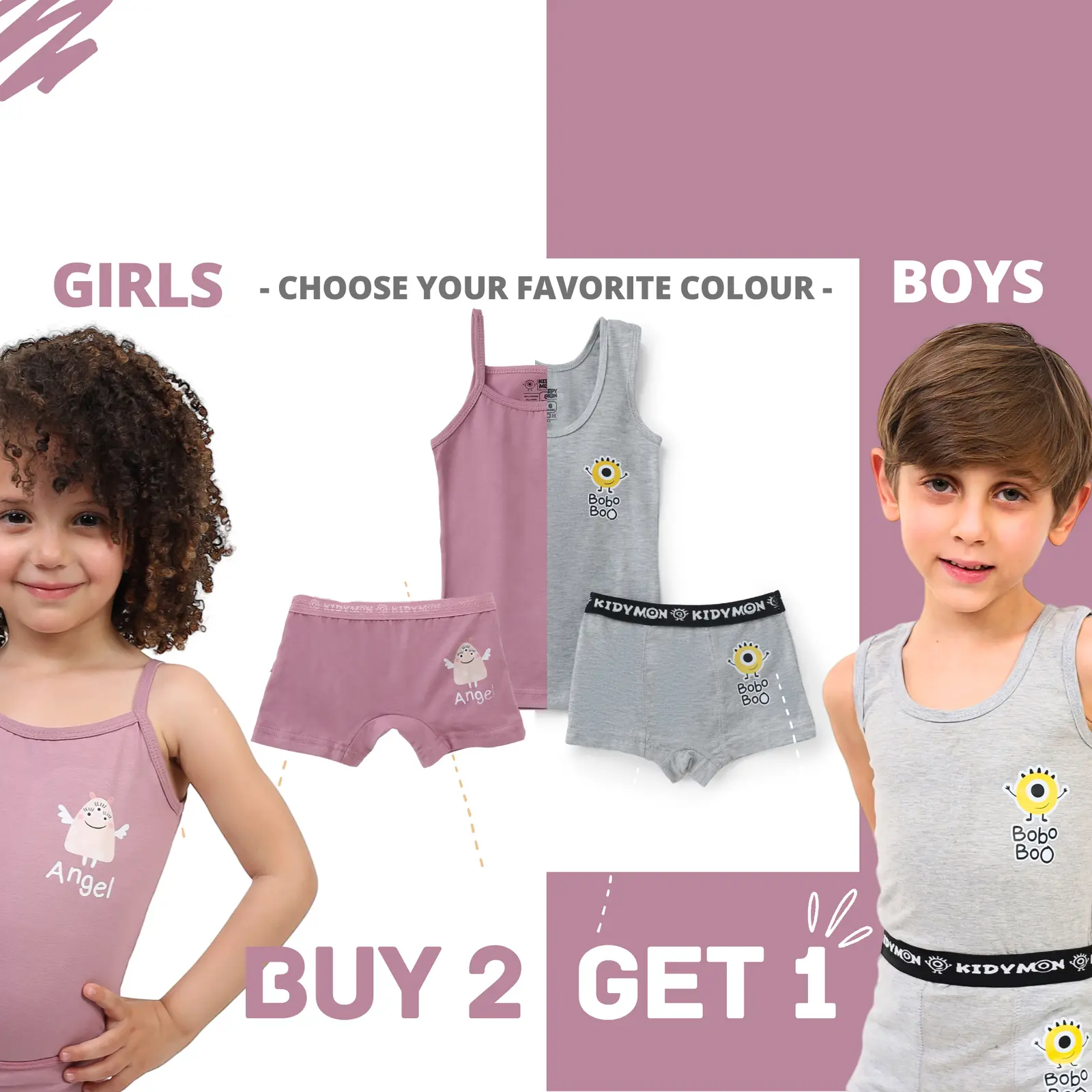 Kidymon Sets Buy 2 Get 1 Free