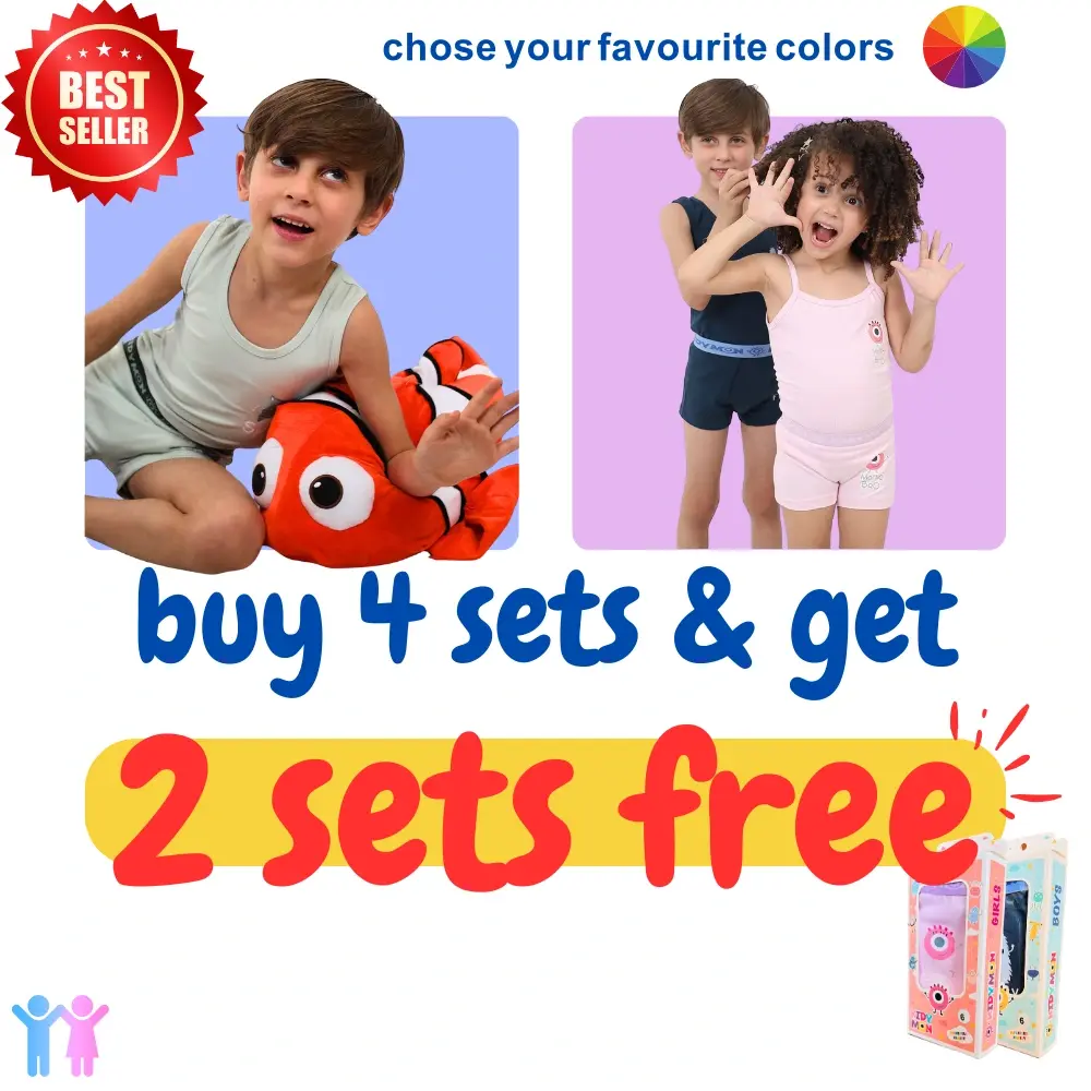 Kidymon Sets Buy 4 Get 2 Free