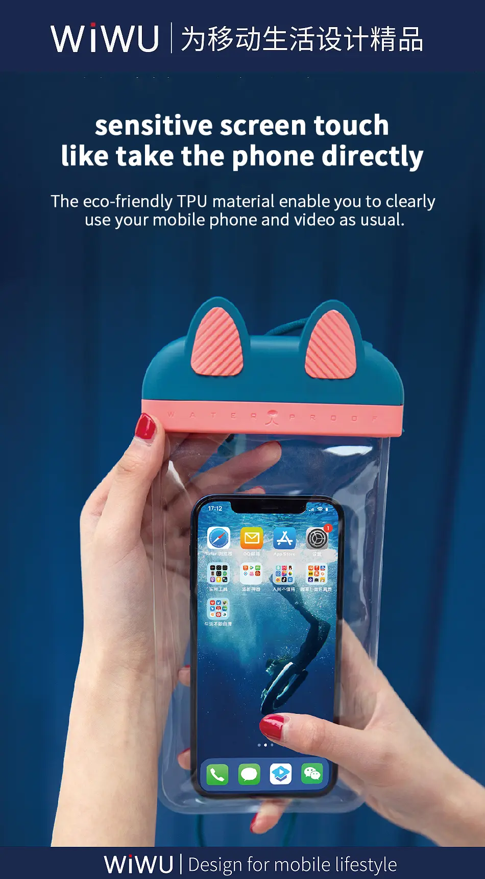 Kitty Waterproof Bag Waterproof Bag