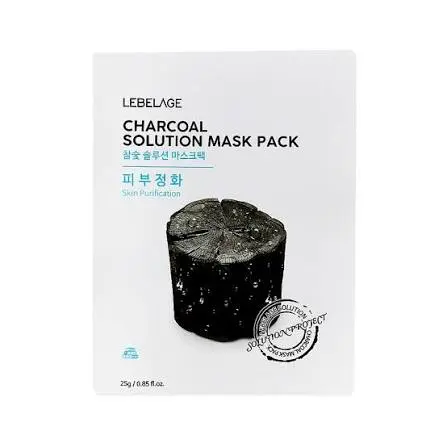 LEBELAGE Charcoal Solution Mask Pack - 25 g