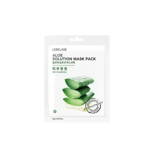 LEbELAGE Aloe Solution mask Pack 25g