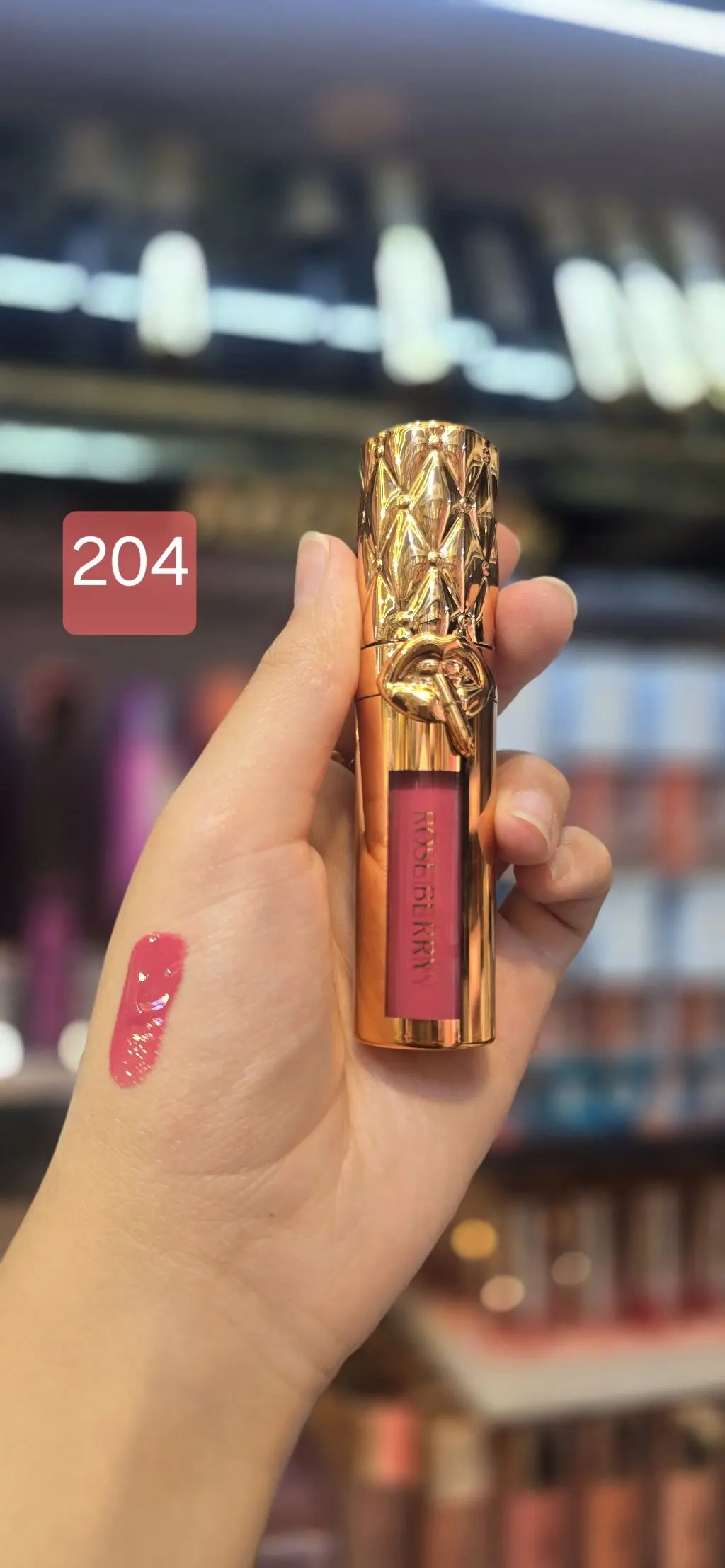 LIP GLOSS ROSE BERRY 🎀