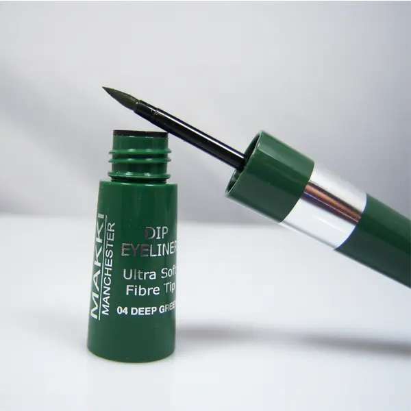 Makki Manchester Dip Eyeliner 04 Deep Green – كحل سائل أخضر