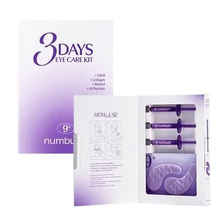 Numbuzin No.9 3 Days Eye Care Kit | نمبوزن رقم 9 مجموعة العناية بالعين لثلاثة أيام