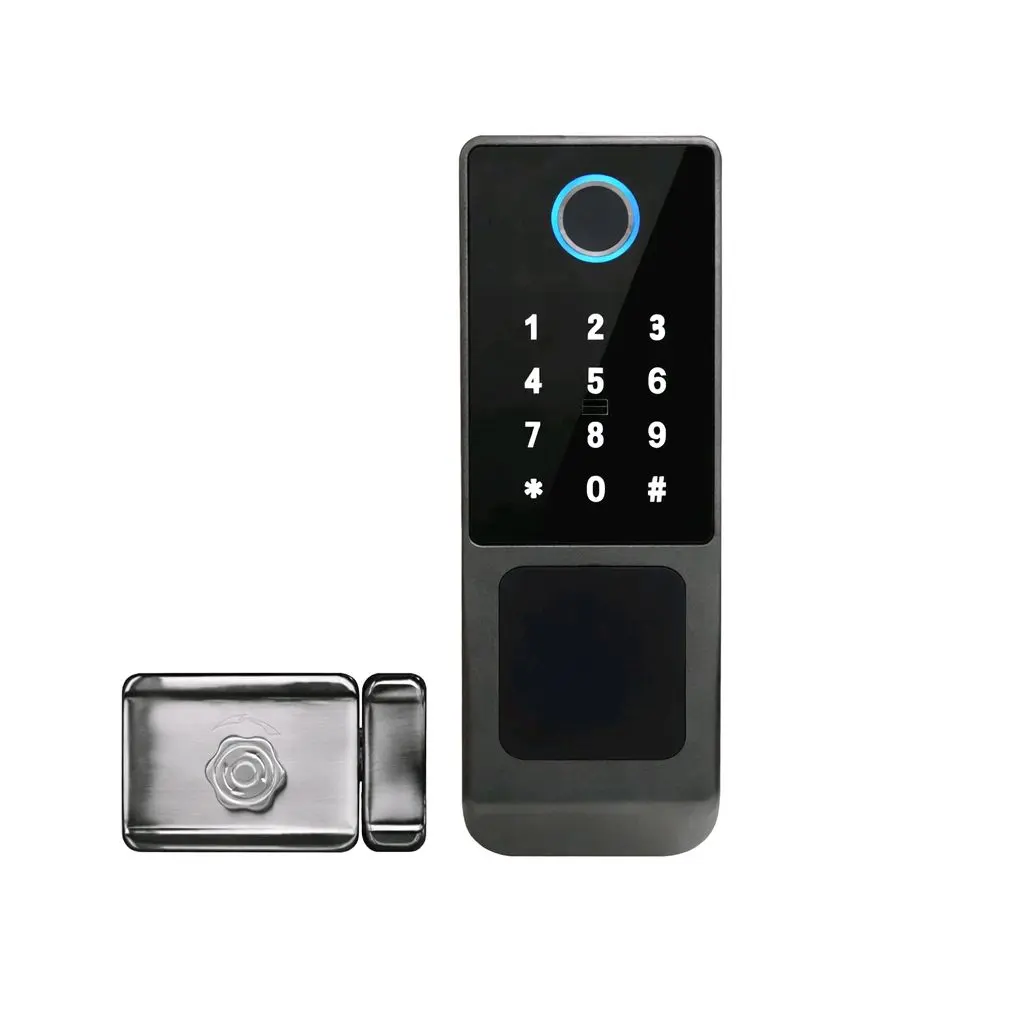 Rim Smart Door Lock With Fingerprint R1F