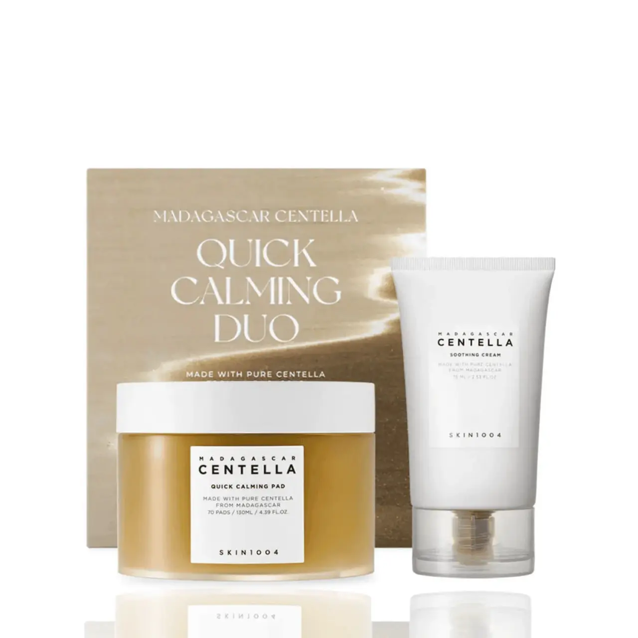 SKIN1004 MADAGASCAR CENTELLA Quick Calming Duo Set مدغشقر سينتيلا مجموعة ثنائية مهدئة سريعة