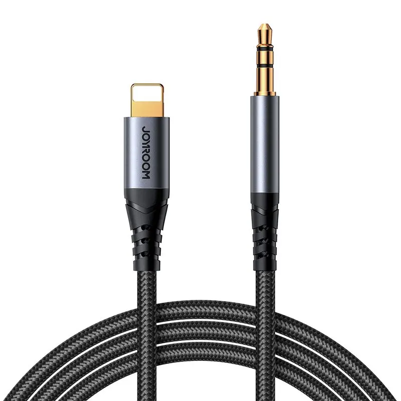 SY-A06 Audio-Transfer Series AUX Audio Cable (Lightning to 3.5mm)
1.2m-Black