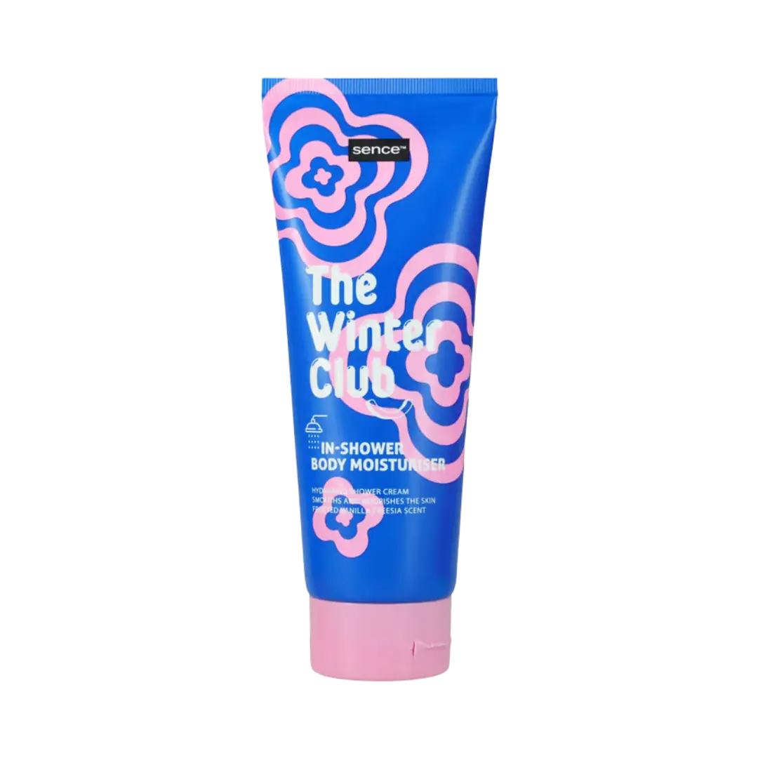 Sence Beauty Shower Gel 250ml The Winter Club Let's Stay Cool | كريم استحمام مرطب برائحة الفراولة والفانيللا