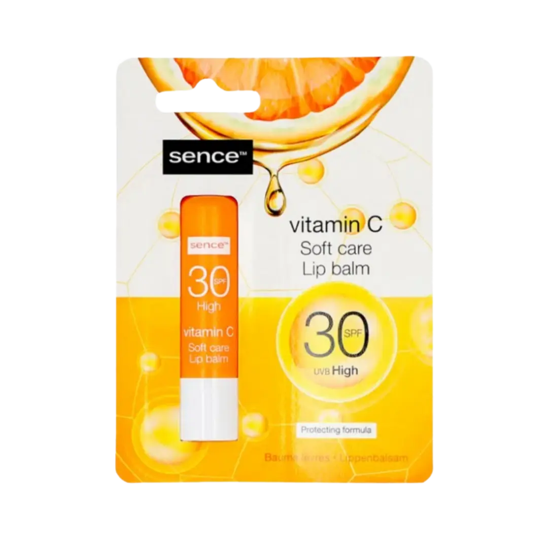 Sence Beauty Sence Lip Balm 4,3Gr + Spf 30 Vitamin C | مرطب شفاه بالفيتامين C