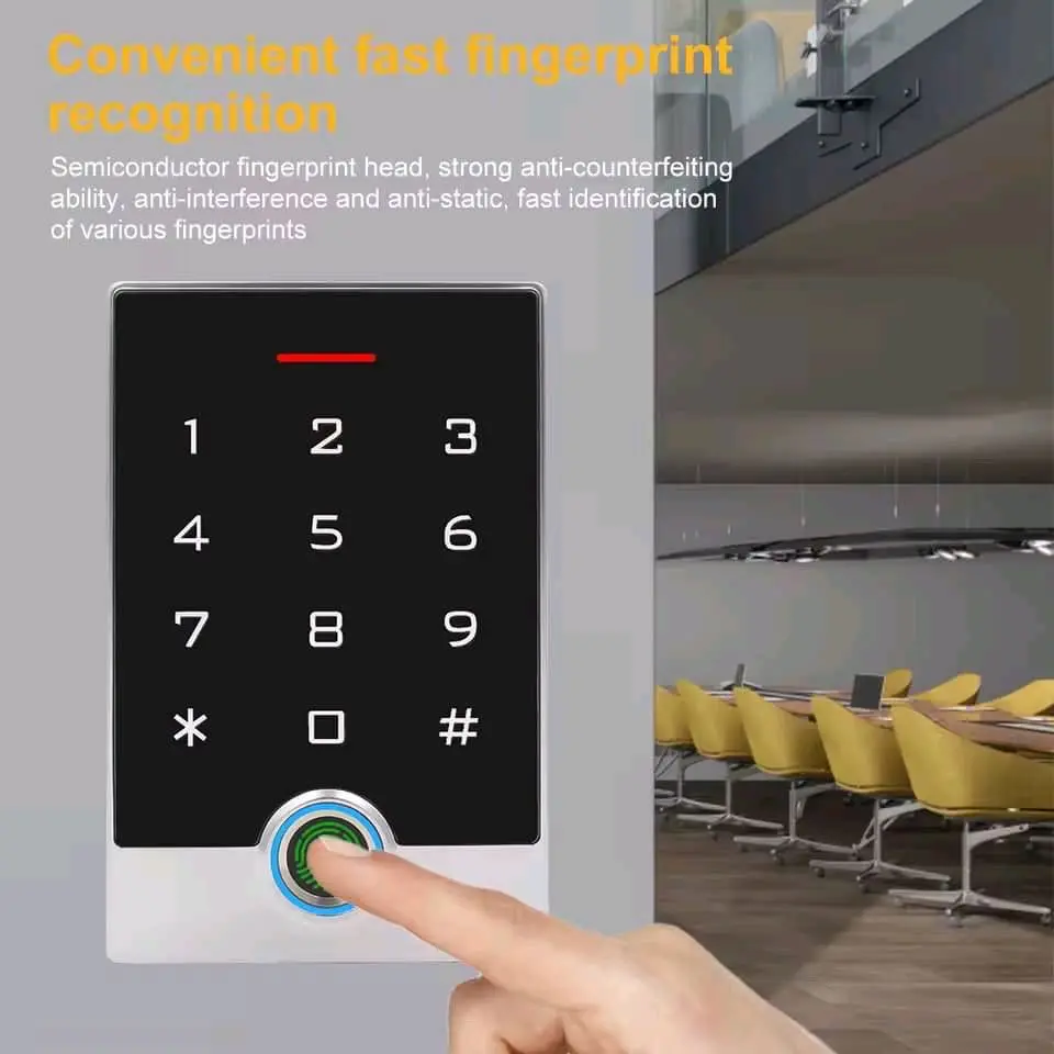 Smart Access Door Control Metal Case With Fingerprint 4