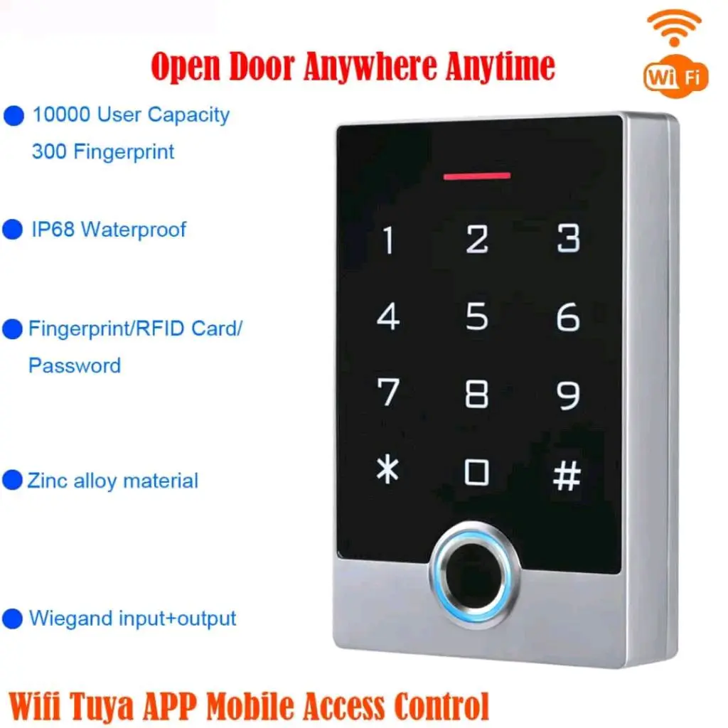 Smart Access Door Control Metal Case With Fingerprint 2