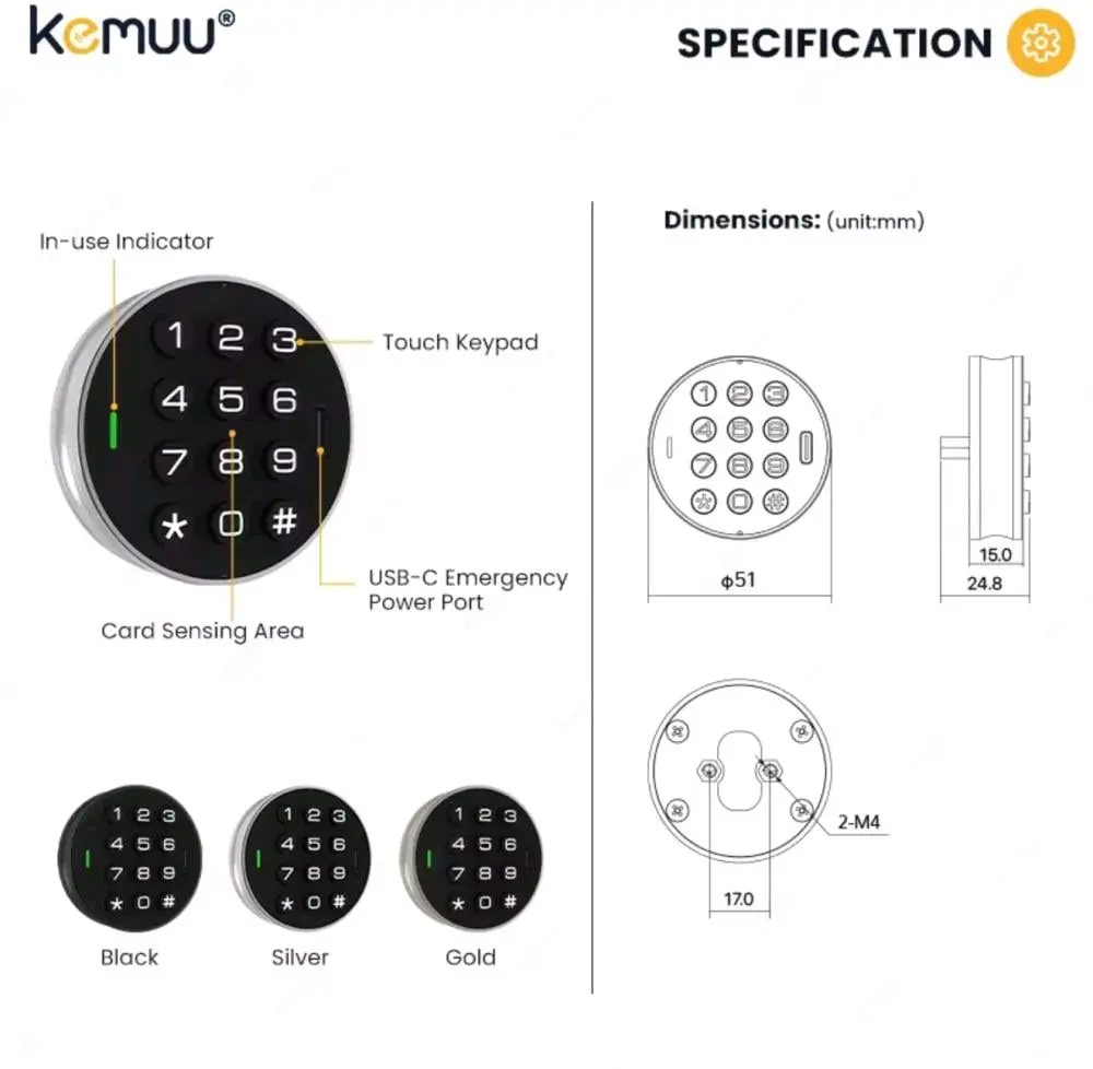 Smart Cabinet Lock|E60 3