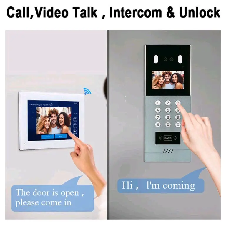 Smart IP Apartment Indoor Station 7 Inch 2