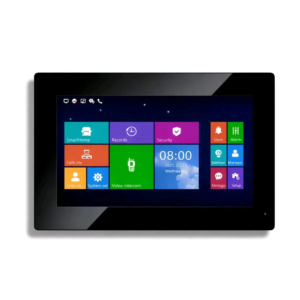 Smart IP Apartment indoor 7 Inch  With TF Card