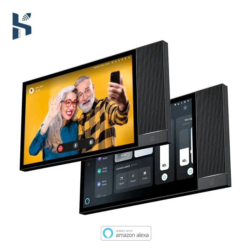 Smart Touch Screen 8 Inch Control Panel Built -in (Zigbee - Bluetooth - Alexa - Music Player) 2