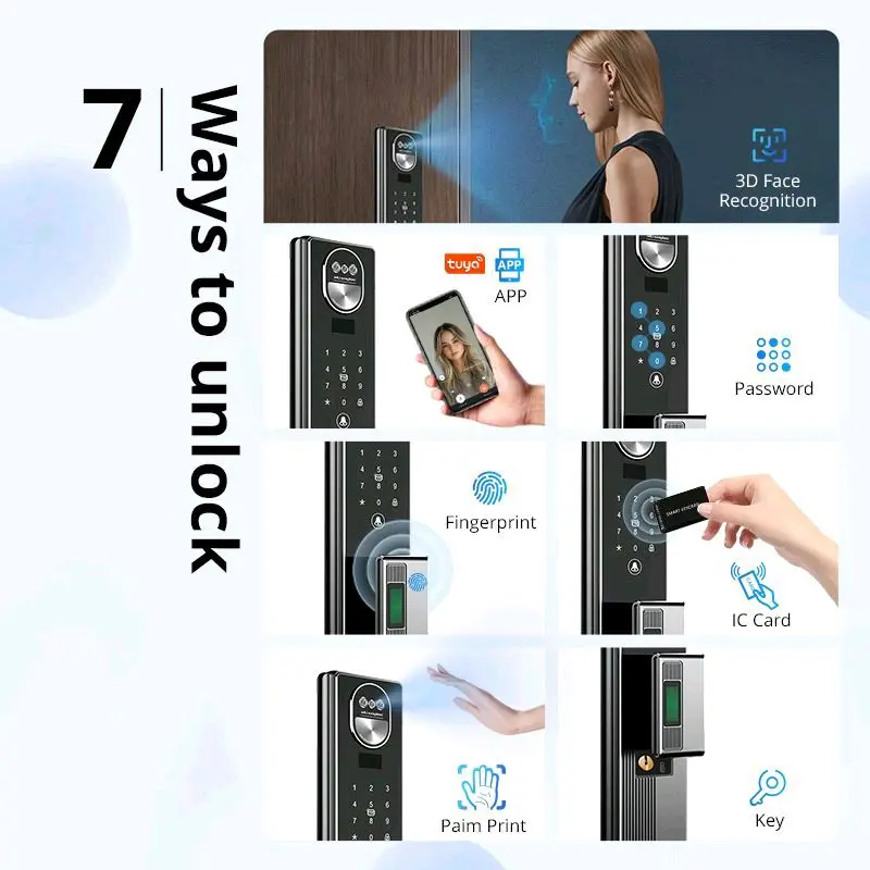 Smart Wifi Door Loc F11 3