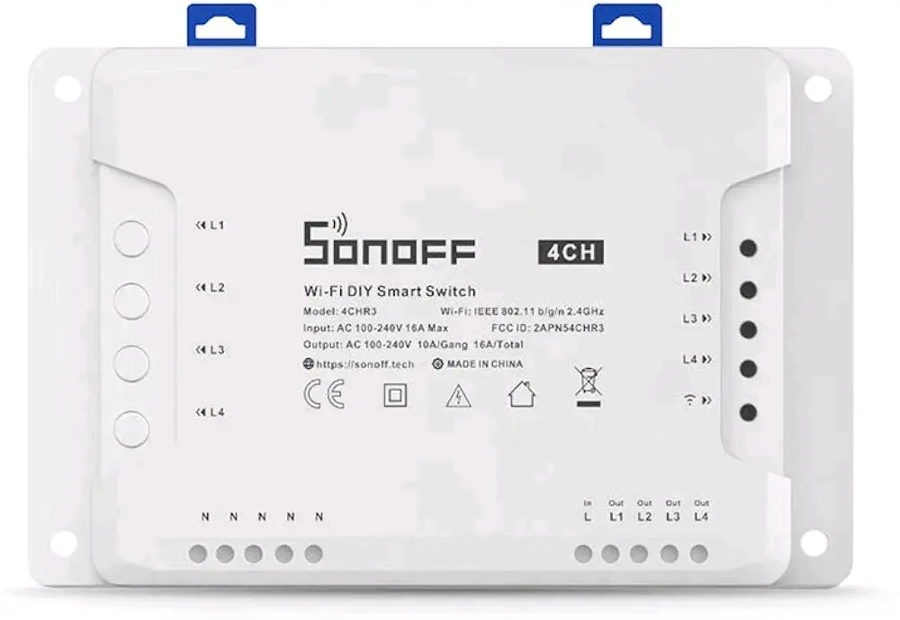 Sonoff 4CHR3 4-Gang WiFi Smart Switch 3