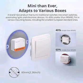Sonoff Mini R4 Extreme WiFi Smart Switch With DIY Mode 4