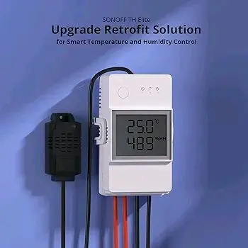 Sonoff TH Elite Smart Temperature and Humidity Monitoring Switch 20A 2