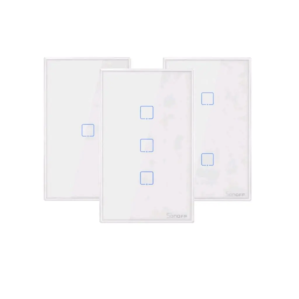 Sonoff TX Series Smart Touch Wall Switch White - 3 مفاتيح
