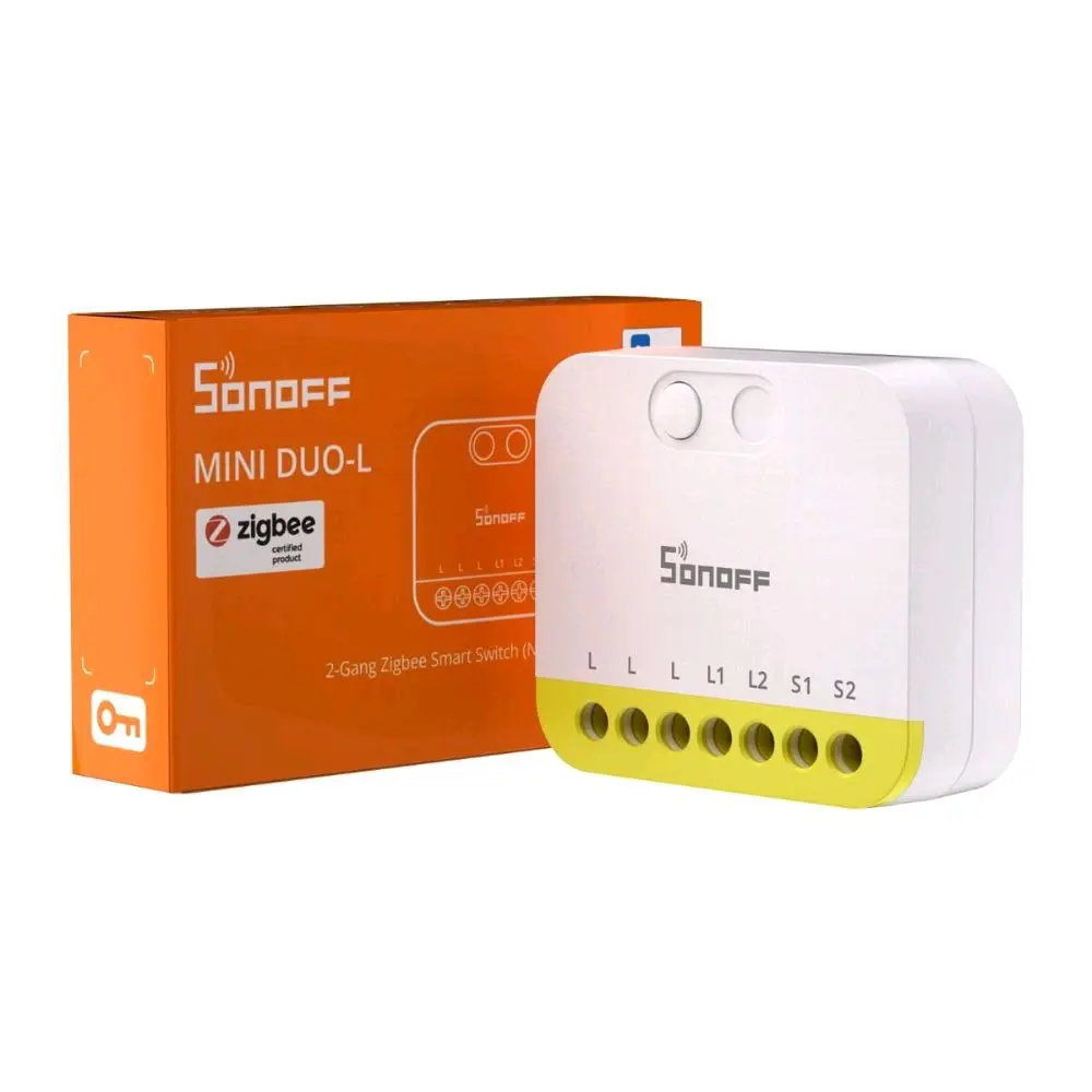 Sonoff Zigbee-2 Gang Smart Switch No Neutral