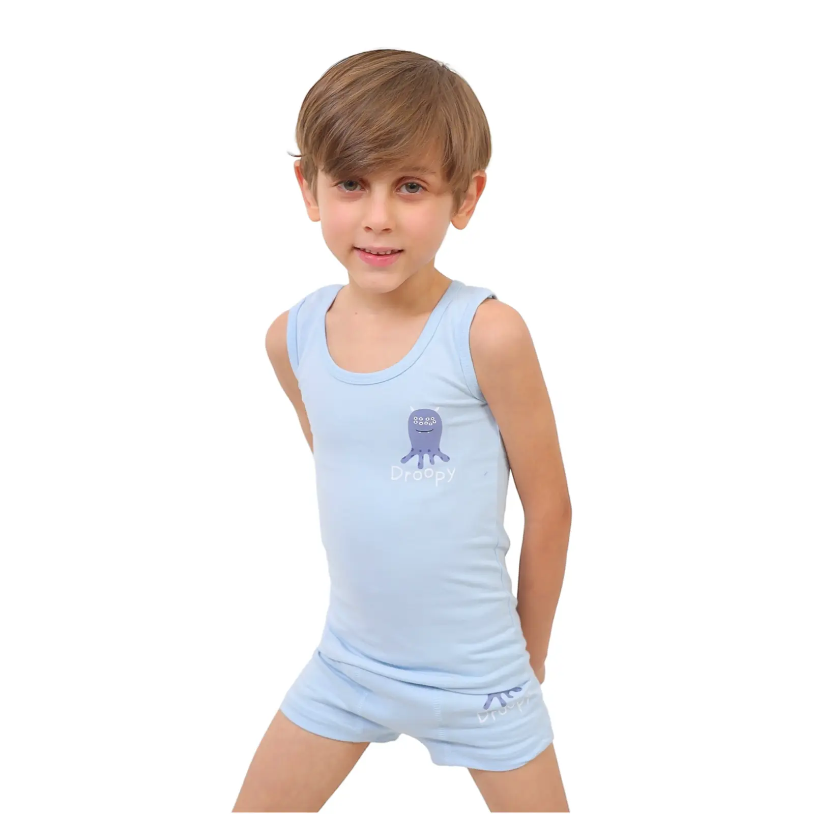 Strap Shirt & Boxer Set (Droopy)