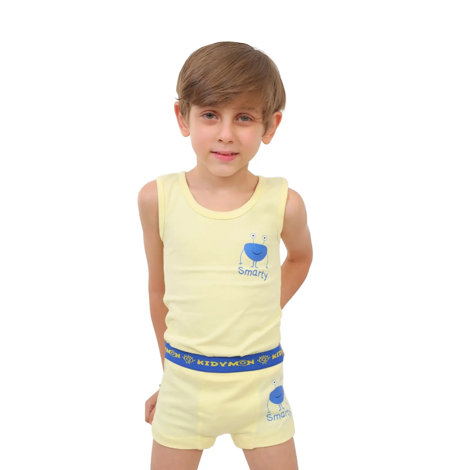 Strap Shirt & Boxer Set (Smarty)